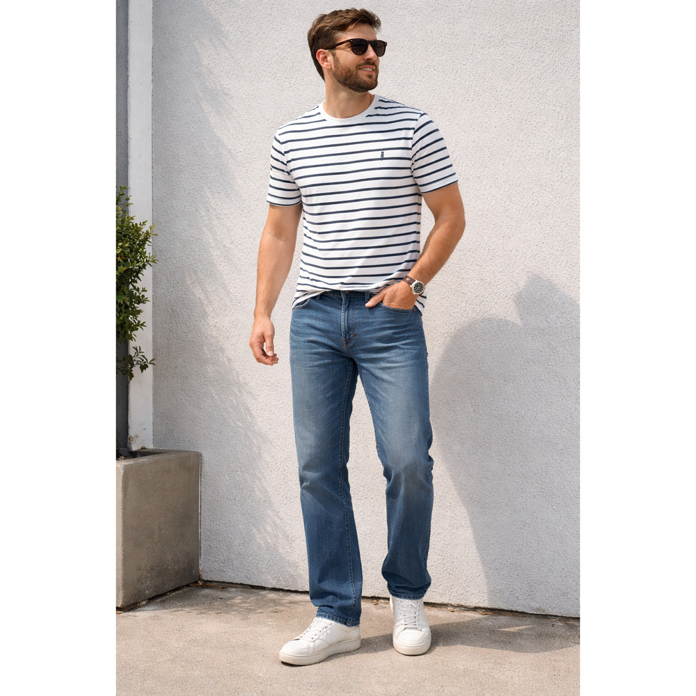 HILTI Straight-Leg Mens Blue Jeans 36\29 Classic Fit Denim‎ Utility Workwear Y2K